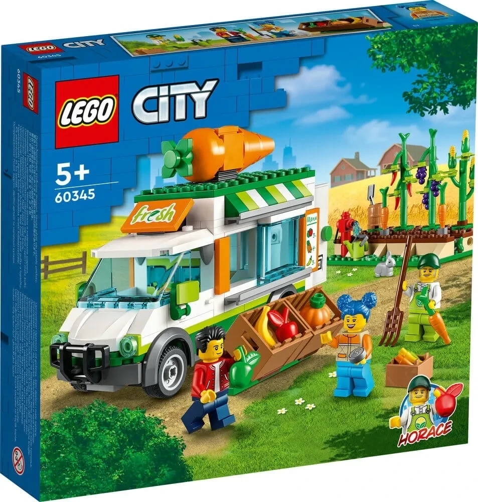 Конструктор LEGO City 60345 Фургон фермерского магазина