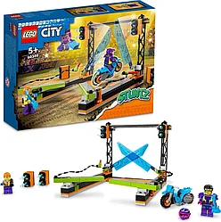 Конструктор LEGO City Stuntz 60340 Трюковое испытание-Лезвие