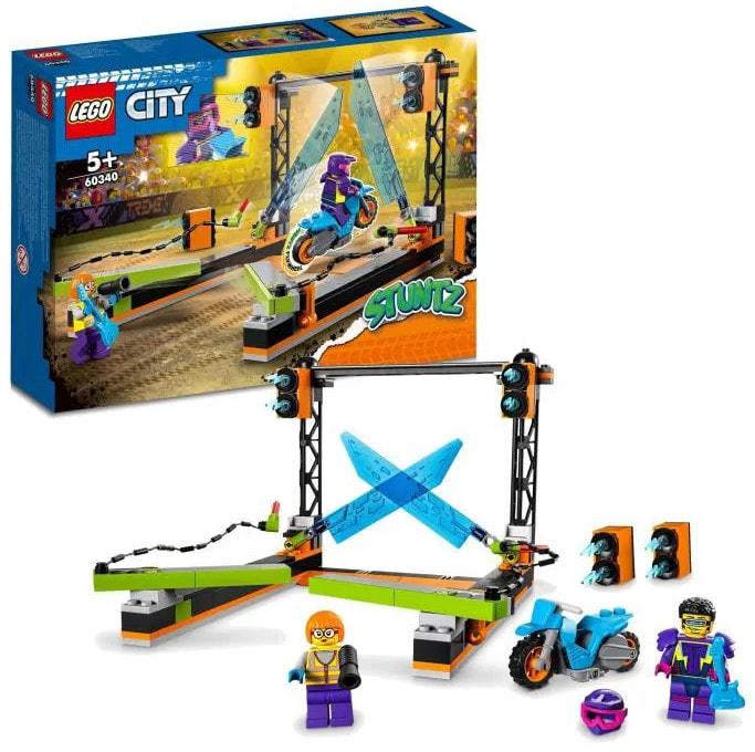 Конструктор LEGO City Stuntz 60340 Трюковое испытание-Лезвие - фото 3 - id-p104960040