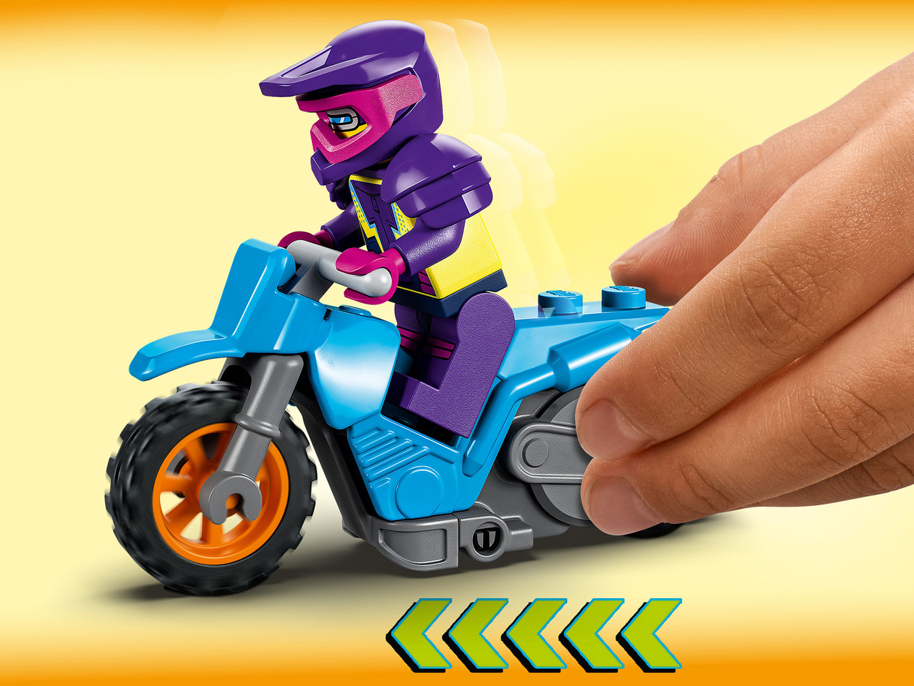 Конструктор LEGO City Stuntz 60340 Трюковое испытание-Лезвие