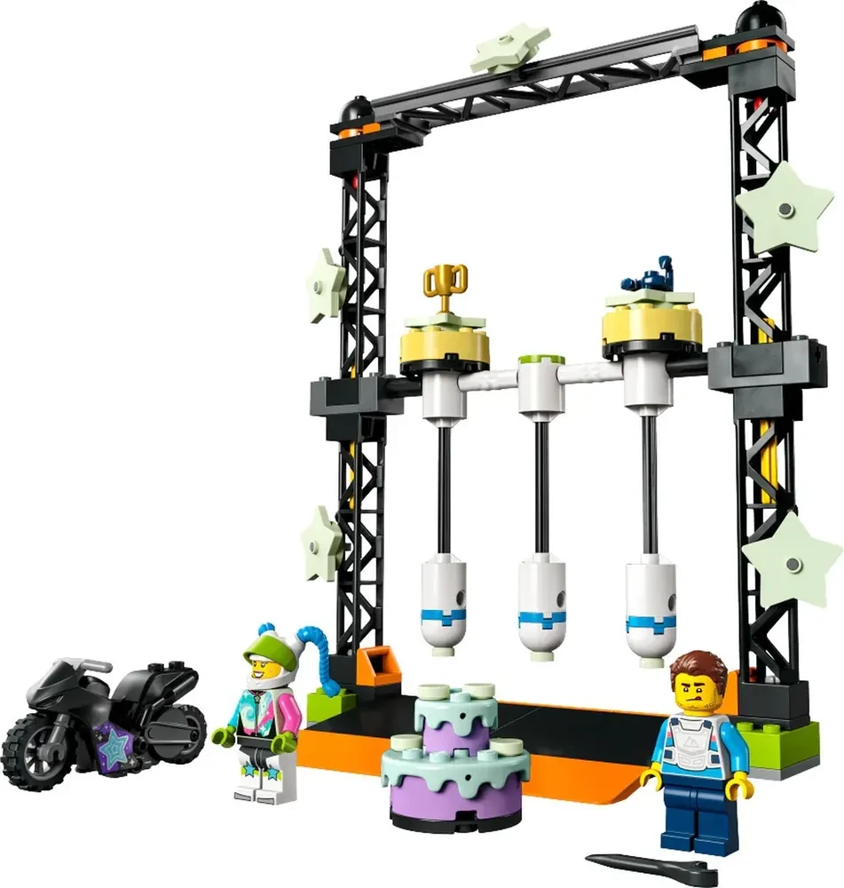 Конструктор LEGO City Stuntz 60341 Испытание нокдаун - фото 3 - id-p104960049