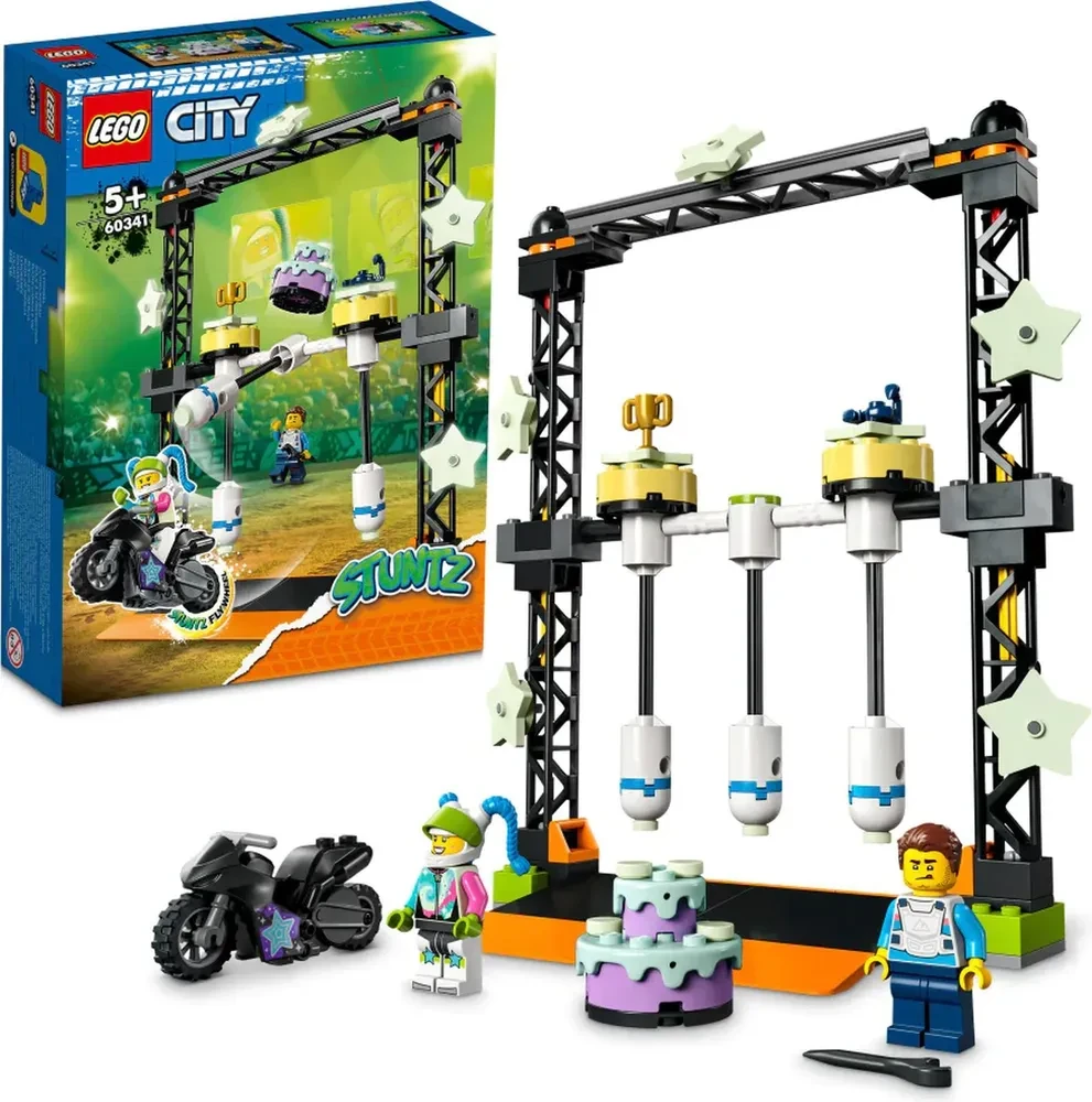 Конструктор LEGO City Stuntz 60341 Испытание нокдаун - фото 9 - id-p104960049