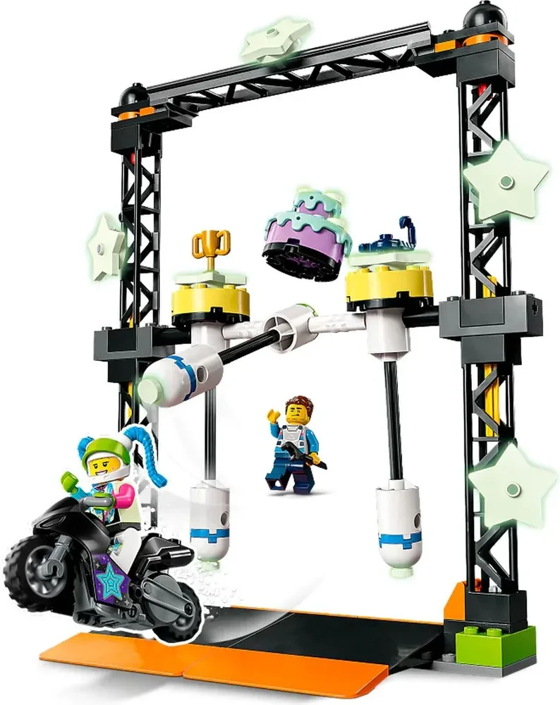 Конструктор LEGO City Stuntz 60341 Испытание нокдаун - фото 10 - id-p104960049
