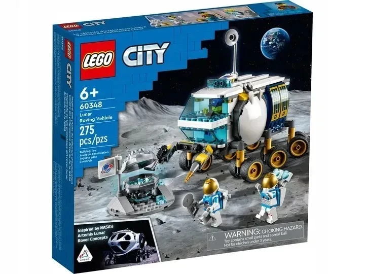 Конструктор LEGO City Space Port 60348 Луноход - фото 1 - id-p104960143