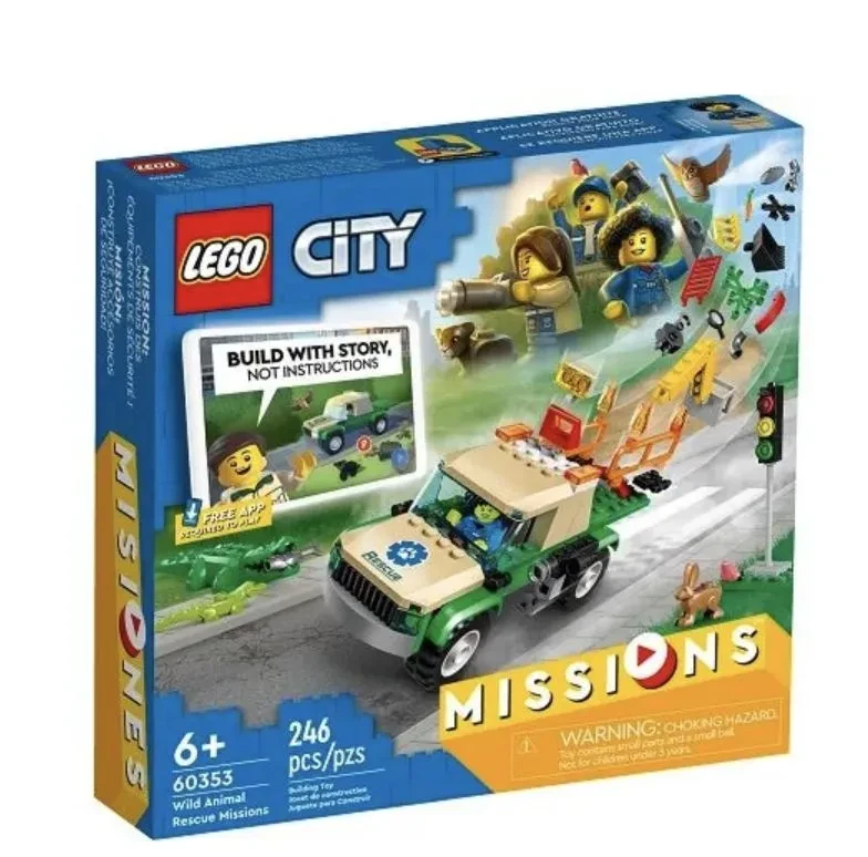 LEGO Missions 60353 Миссии по спасению диких животных