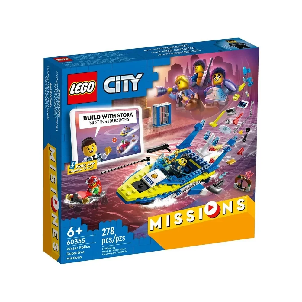 LEGO City Детективные миссии водной полиции 60355