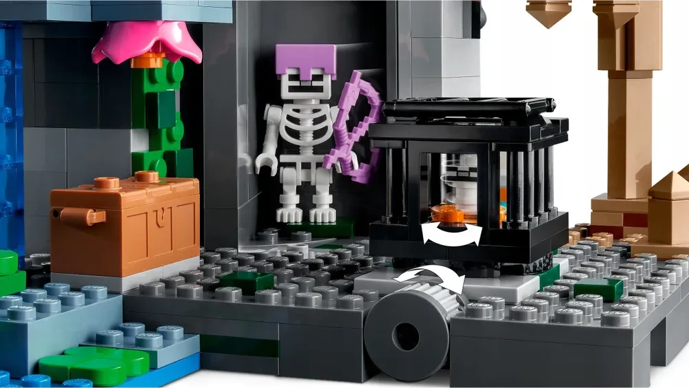 Конструктор Lego, Minecraft Подземелье скелетов, 21189
