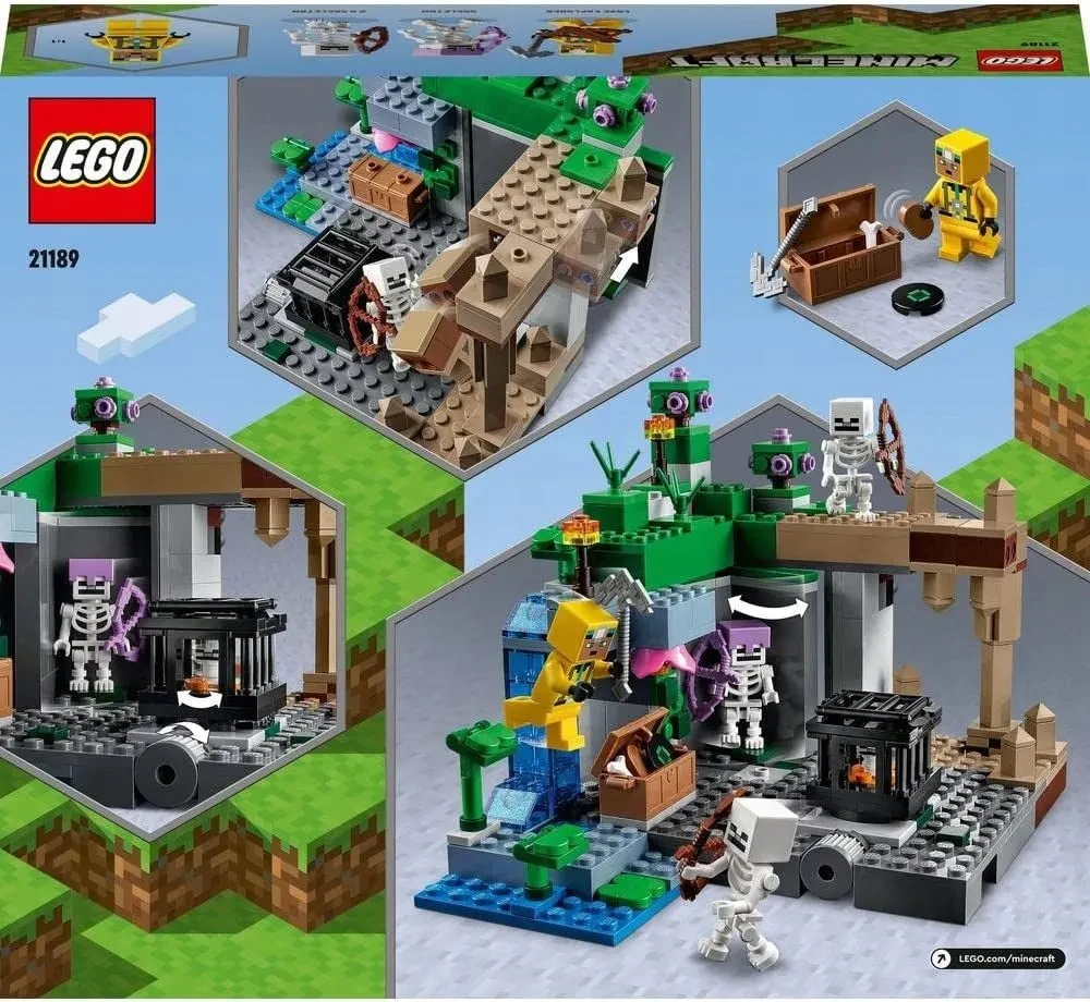 Конструктор Lego, Minecraft Подземелье скелетов, 21189