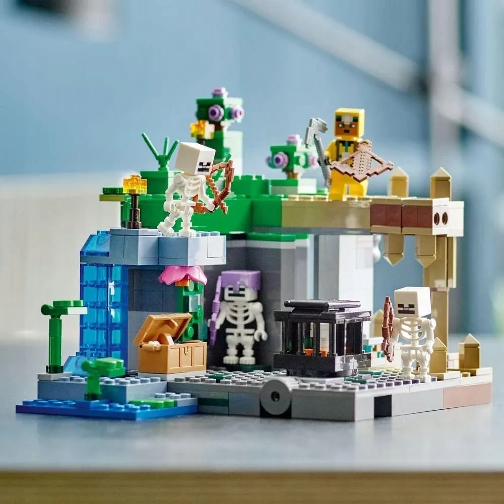 Конструктор Lego, Minecraft Подземелье скелетов, 21189
