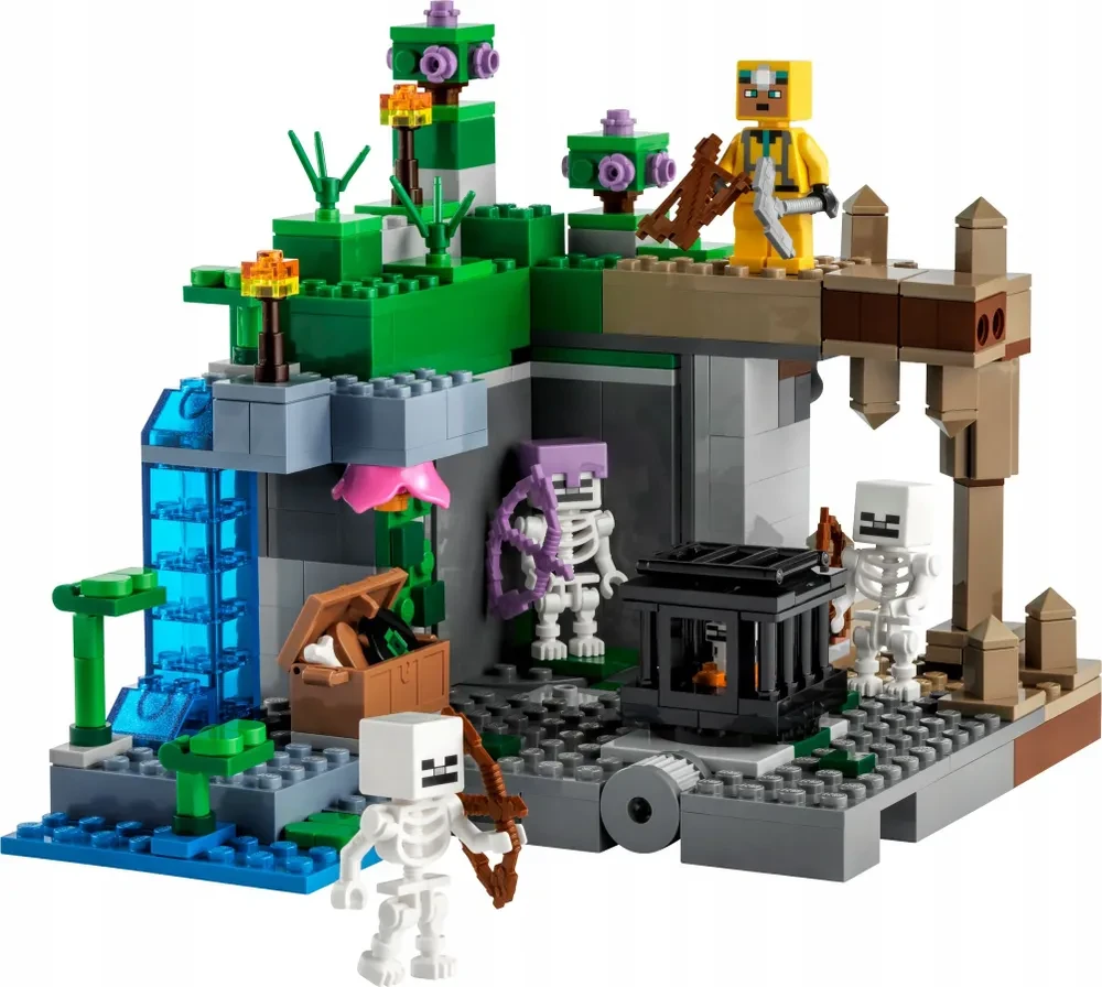 Конструктор Lego, Minecraft Подземелье скелетов, 21189