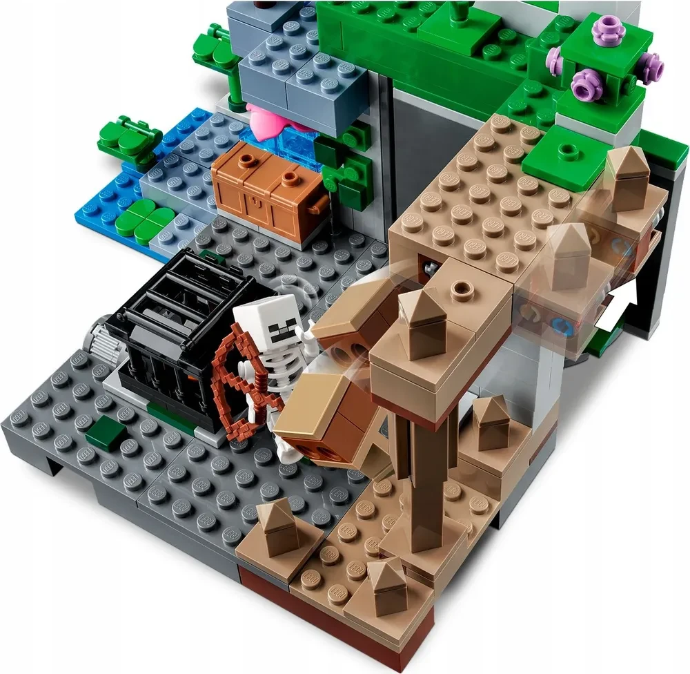 Конструктор Lego, Minecraft Подземелье скелетов, 21189
