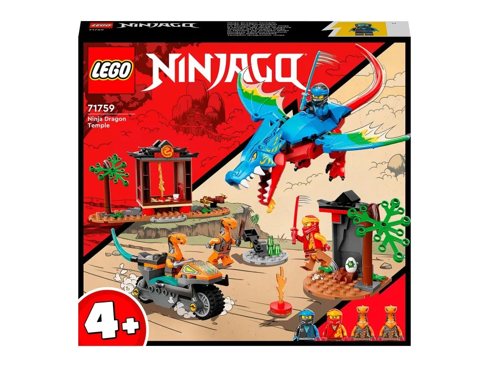 Конструктор LEGO Ninjago 71759 Ниндзя Храм Дракона - фото 1 - id-p104960158