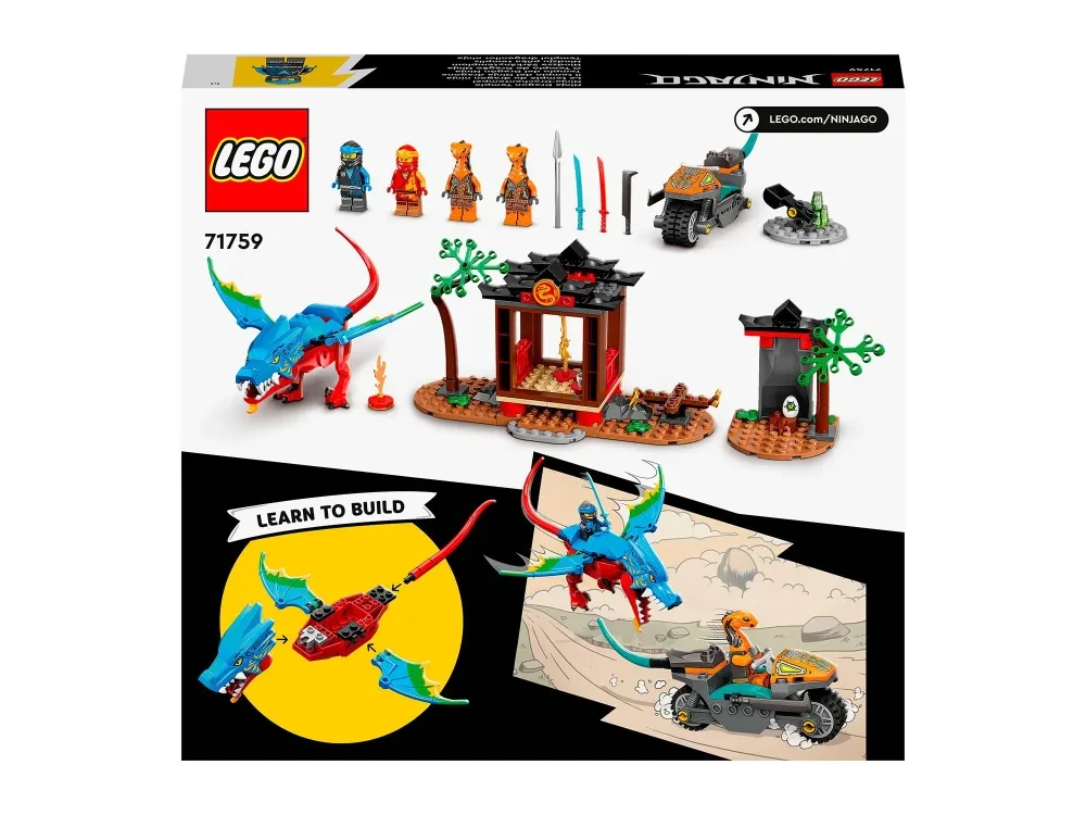 Конструктор LEGO Ninjago 71759 Ниндзя Храм Дракона - фото 3 - id-p104960158