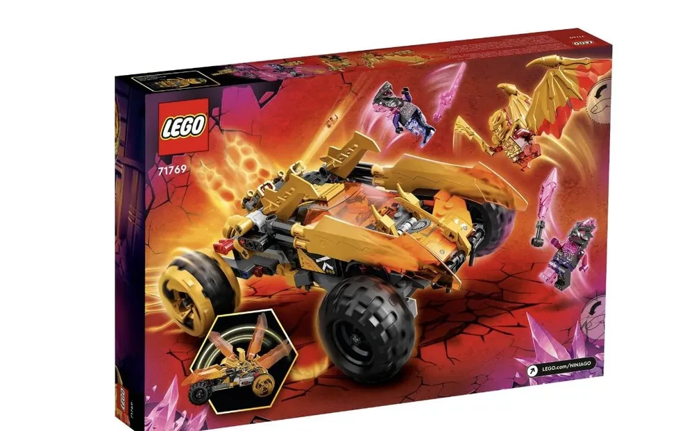 Конструктор LEGO NINJAGO 71769 Драконий вездеход Коула