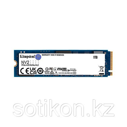 Твердотельный накопитель SSD Kingston NV2 SNV2S/1000G M.2 NVMe PCIe 4.0x4, фото 2