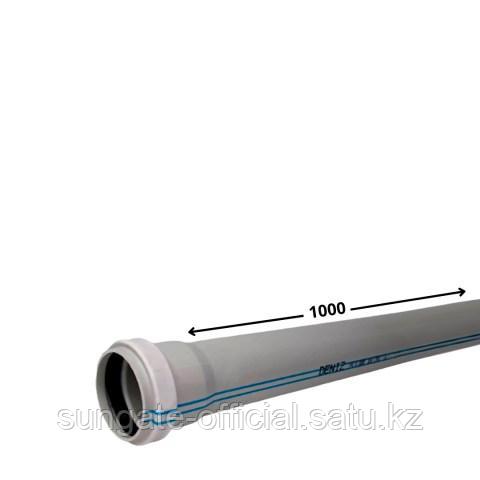 Труба канализационная ПВХ 50*1000*2,2 мм Deniz - фото 1 - id-p104962252