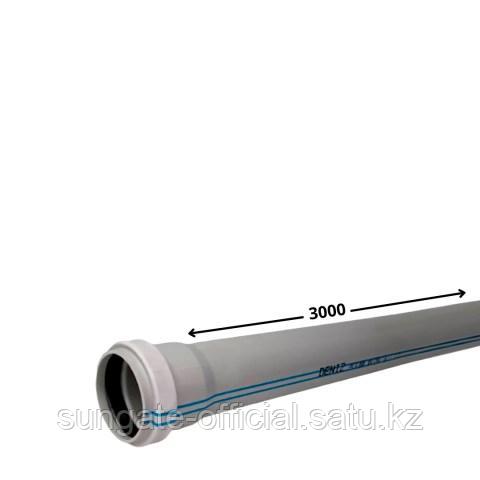 Труба канализационная ПВХ 50*3000*2,2 мм Deniz - фото 1 - id-p104962290