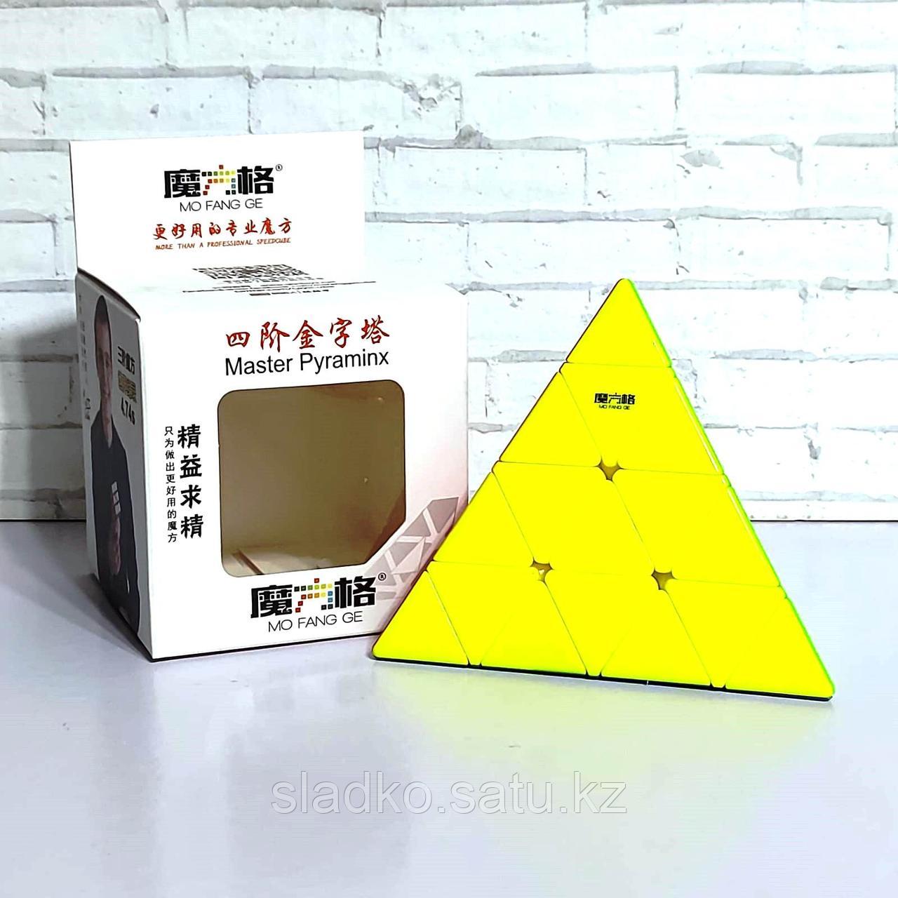 Скоростная пирамидка QiYi MoFangGe Master Pyraminx 4×4 - фото 1 - id-p55105035