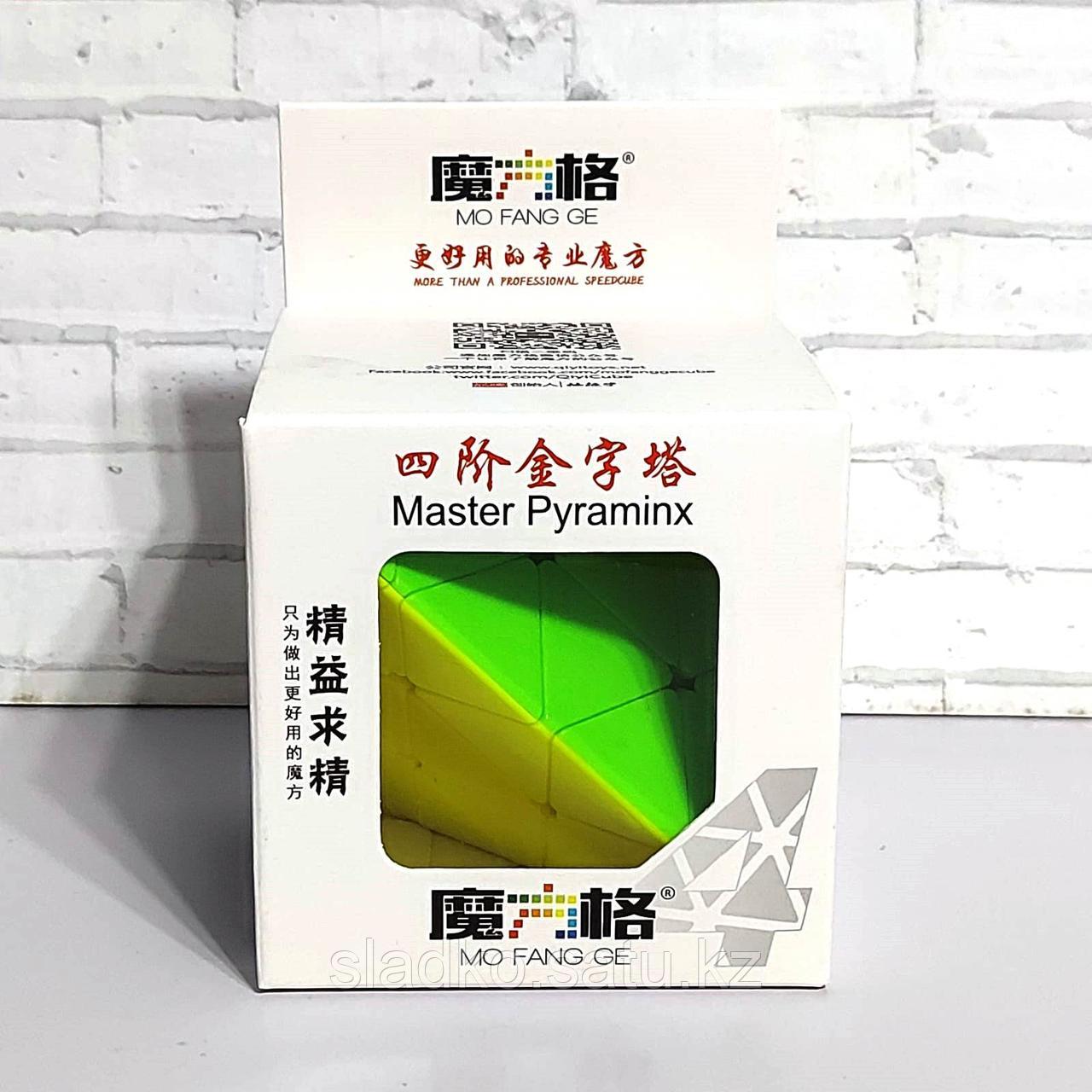Скоростная пирамидка QiYi MoFangGe Master Pyraminx 4×4 - фото 2 - id-p55105035