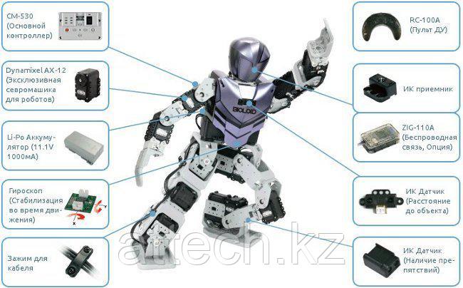 Человекоподобный робот ROBOTIS BIOLOID Premium Kit - фото 10 - id-p104966386