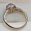 Золотое кольцо с бриллиантом 1.11Сt SI2-VSI2/I,H VG-Cut, фото 5