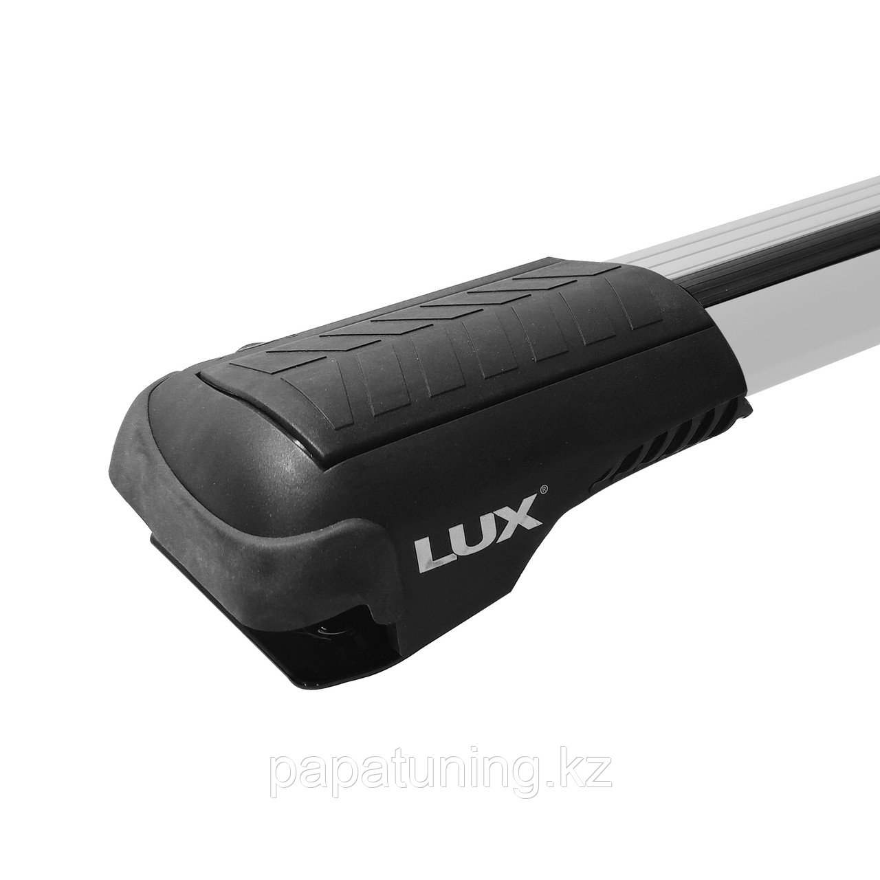 Багажная система LUX ХАНТЕР L43-B черная на классические рейлинги для Hyundai i30 I 2007-2012 - фото 6 - id-p104968902