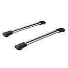 Багажная система LUX ХАНТЕР L45-B черная на классические рейлинги для Kia Soul I 2008-2014