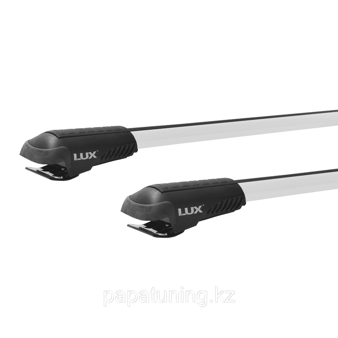 Багажная система LUX ХАНТЕР L45-B черная на классические рейлинги для Kia Soul I 2008-2014 - фото 3 - id-p104968971
