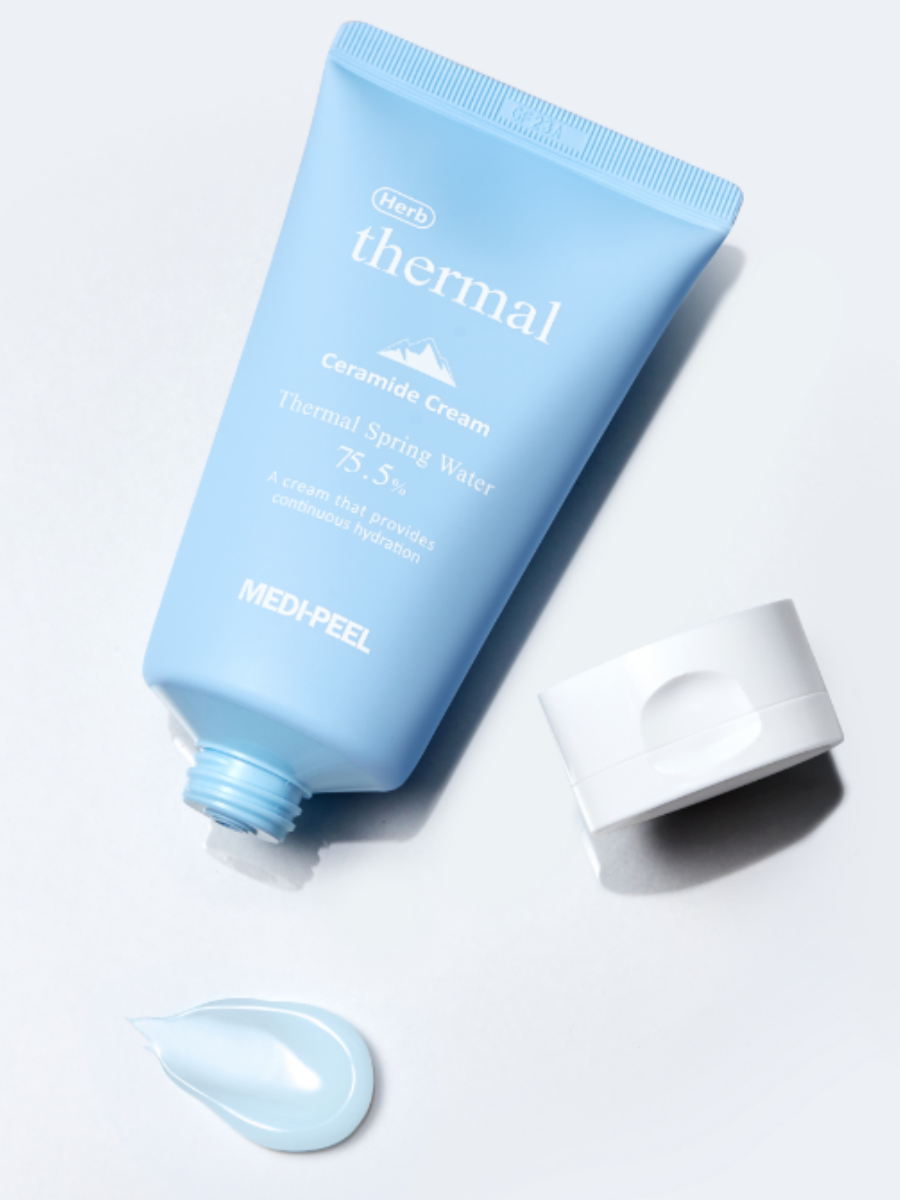 Восстанавливающий крем с термальной водой MEDI-PEEL Herb Thermal Ceramide Cream