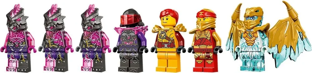 Конструктор LEGO Ninjago Багги Кая "Золотой дракон" 71773 - фото 3 - id-p104970400