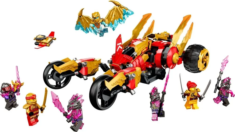 Конструктор LEGO Ninjago Багги Кая "Золотой дракон" 71773