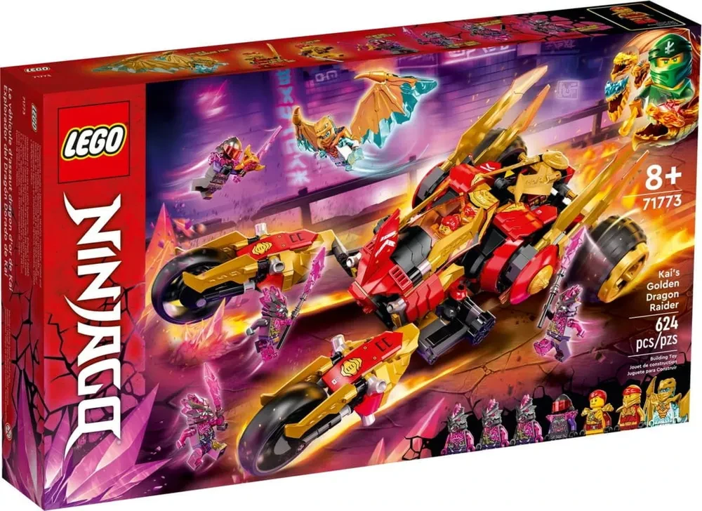Конструктор LEGO Ninjago Багги Кая "Золотой дракон" 71773
