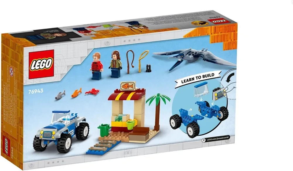 Конструктор LEGO Jurassic World, 76943, Птеранодон Чейз