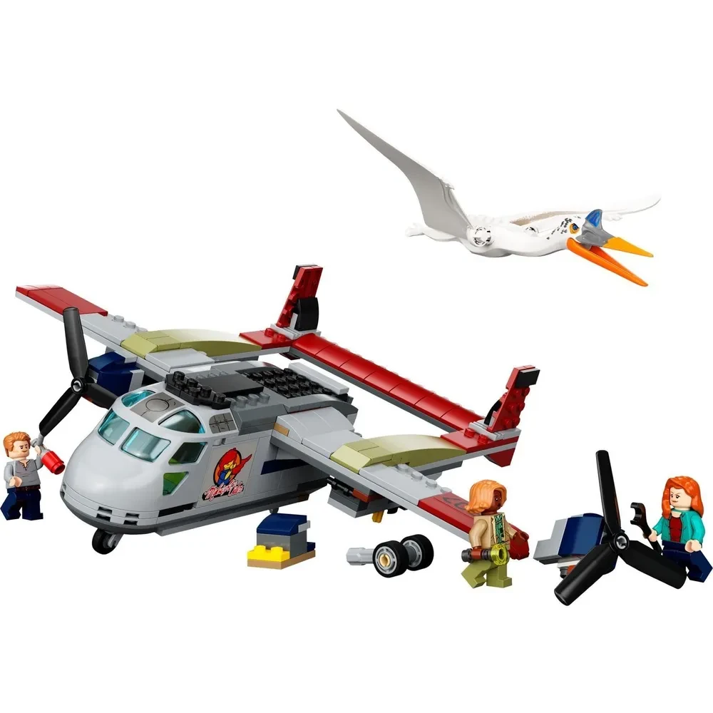 Lego 76947 Jurassic World Кетцалькоатль: нападение на самолёт