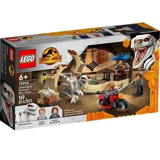 Конструктор LEGO Jurassic World Атроцираптор: погоня на мотоцикле 76945 - фото 1 - id-p104970588