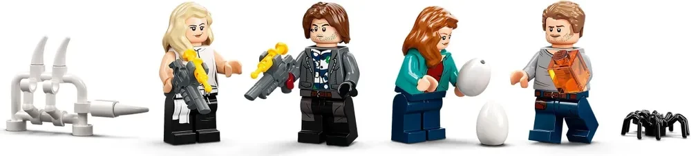 Конструктор LEGO Jurassic World, 76948, Побег атроцираптора и тираннозавра