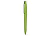 Ручка пластиковая soft-touch шариковая Zorro, зеленое яблоко/белый, фото 3