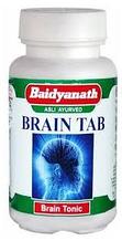 Брайн Таб 50 табл. Baidyanath, ухудшение памяти, бессонница, раздражительность, депрессия, стресс