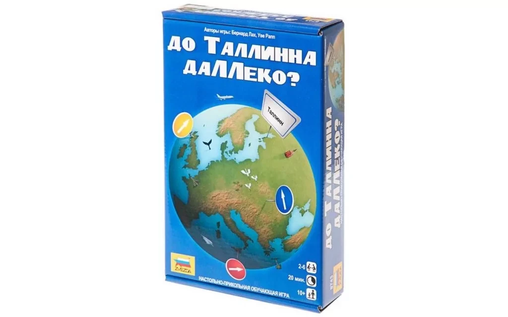 Настольная игра: До Таллина даЛЛеко? | Zvezda