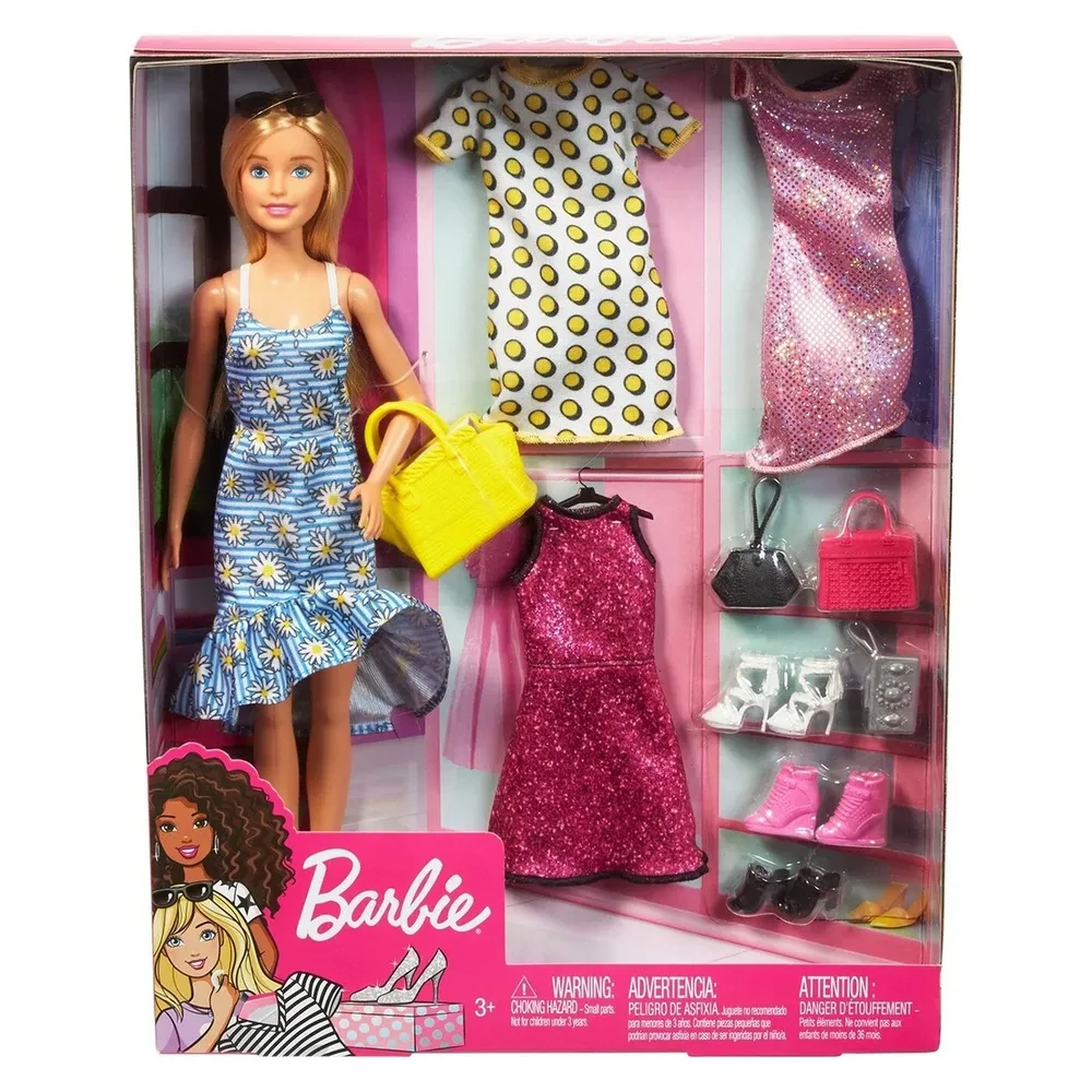 Barbie Игровой набор Мода с аксессуарами Барби