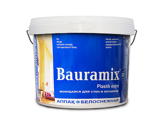 Акриловая эмульсия Bauramix — Plastik Extra (моющаяся), фото 2