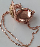 Кулон-медальон "Медальон для фото" розовая позолота, фото 6
