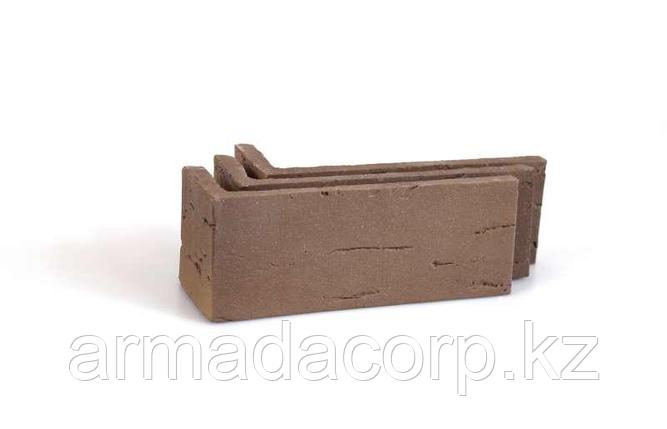 Клинкер плитка фасадная Koro Brown AK 2209, фото 4
