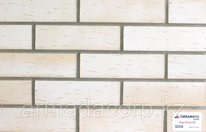 Клинкерная плитка Koro White BC 3214, фото 1