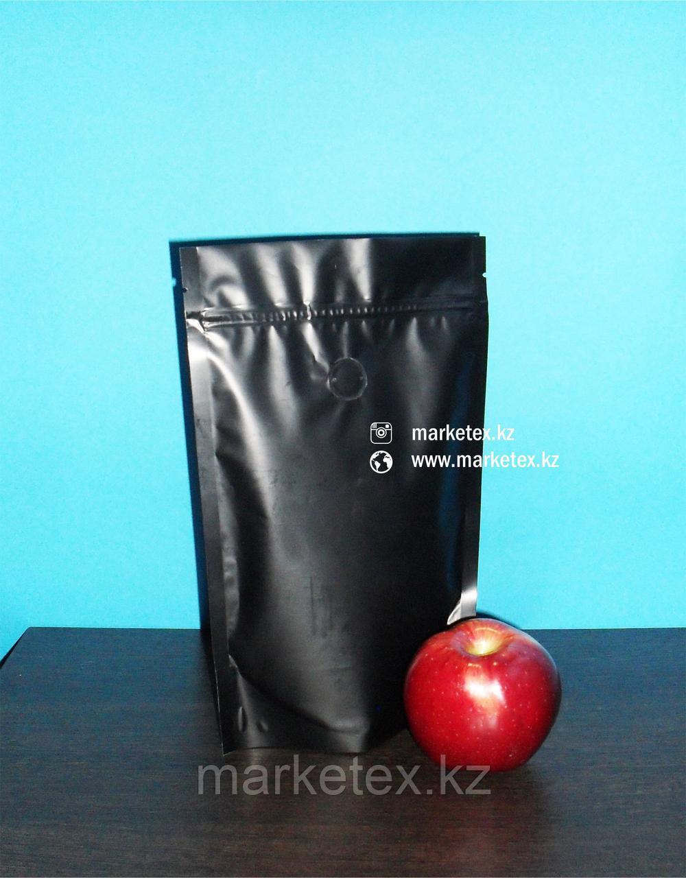 Пакет для кофе металлизированный (с клапаном дегазации)