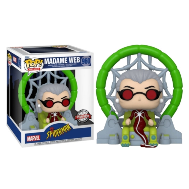 Funko Pop Madame Web - Spider-man - 960 (ТЦ Евразия) - фото 1 - id-p104990475