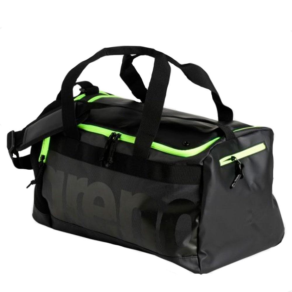 Сумка спортивная Arena Spiky III Duffel 40 (40 л) smoke-neon-yellow