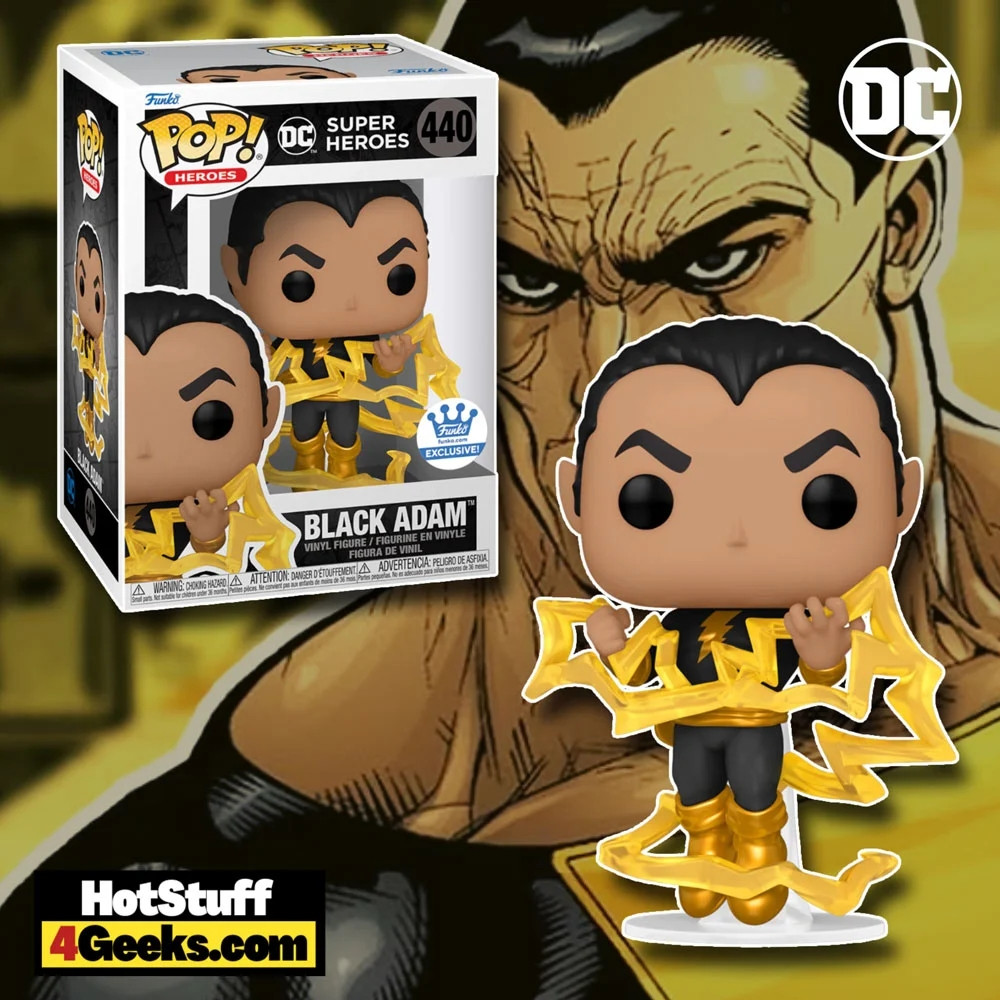 Funko Pop Black Adam - DC Super Heroes - 440 (ТЦ Евразия) - фото 1 - id-p104993394