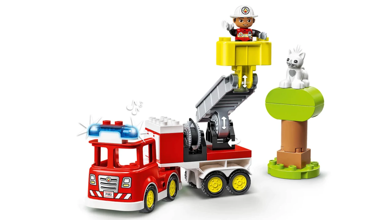 10969 Lego Duplo Пожарная машина, Лего Дупло - фото 7 - id-p104993358