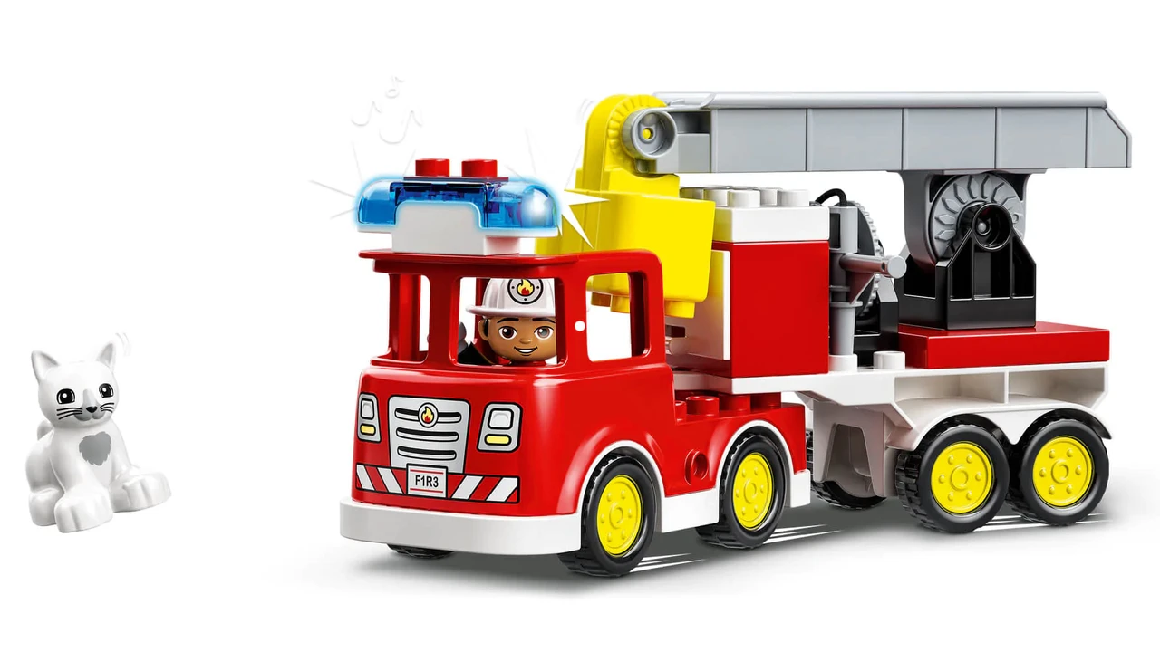 10969 Lego Duplo Пожарная машина, Лего Дупло - фото 5 - id-p104993358